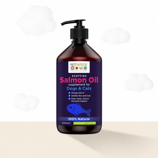 Pet natural 500ml salmon oil
